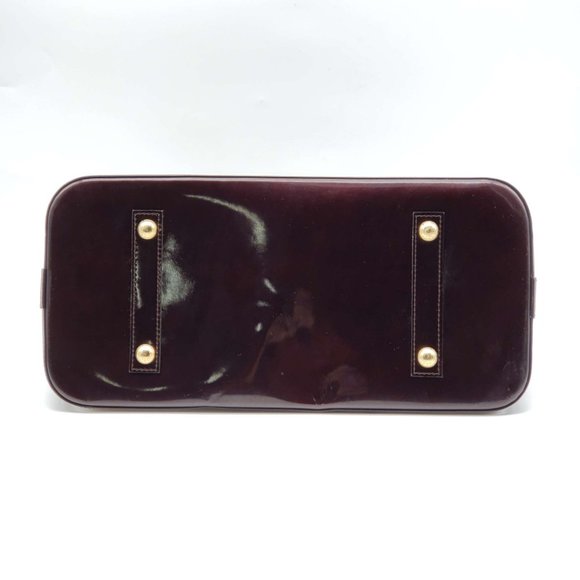 Louis Vuitton Alma GM Vernis Monogram Hand Bag - Picture 9 of 14